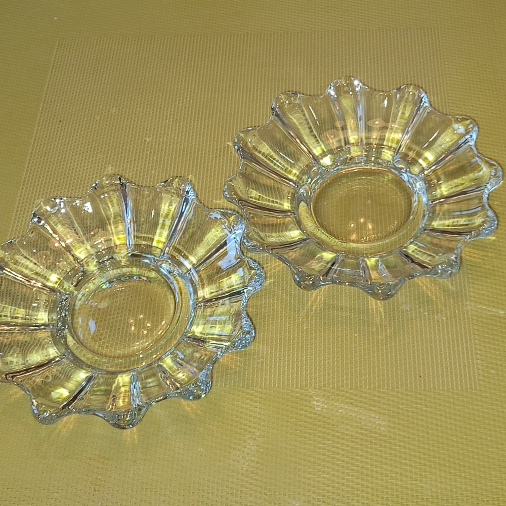 Scalloped Candle Holders
